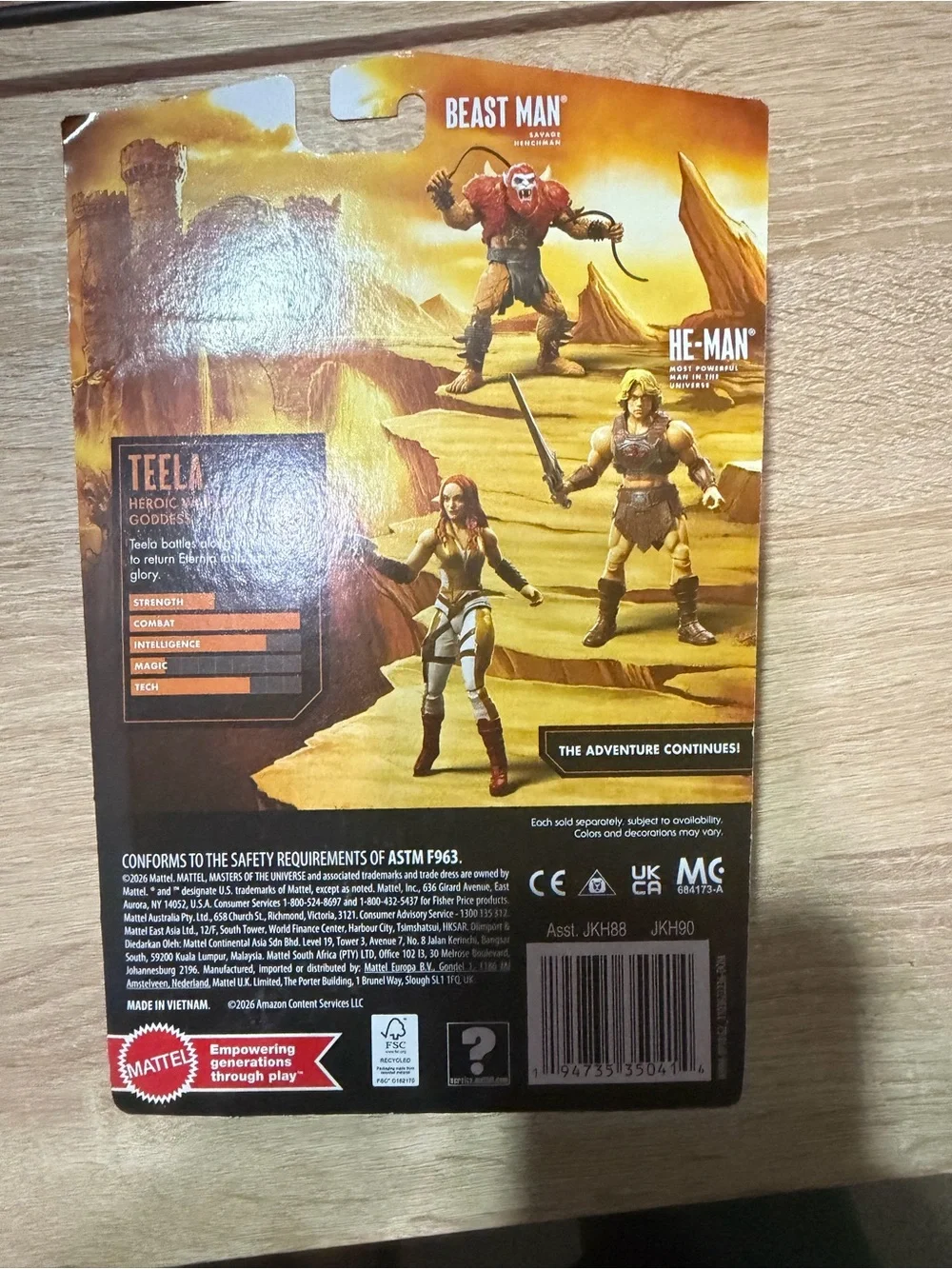 Masters of the Universe Core Series Teela (2026 Movie)